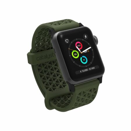 SPORT BAND FOR 38MM APPLE WATCH - ARMY GREEN