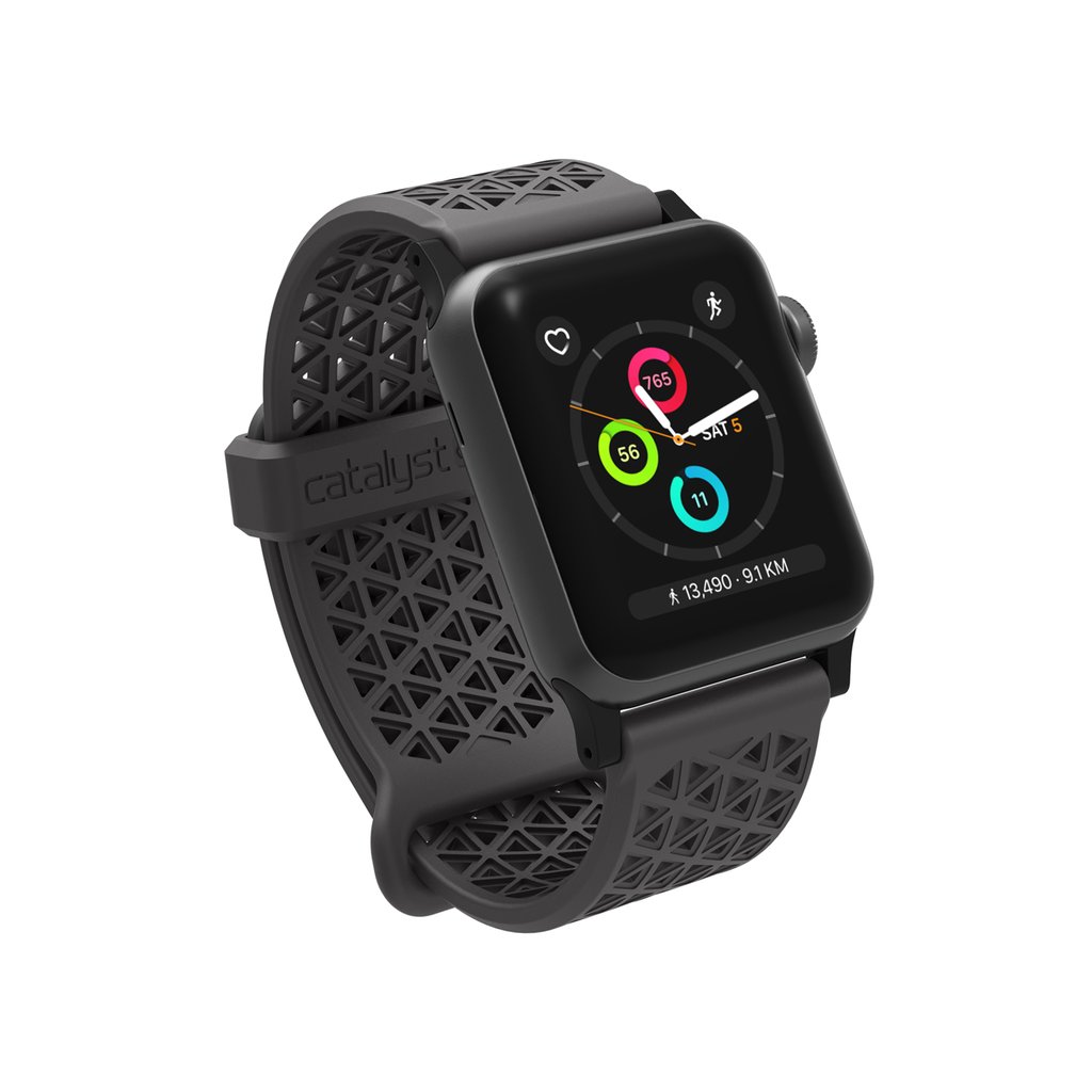 SPORT BAND FOR 38MM APPLE WATCH - SPACE GREY - Image 4