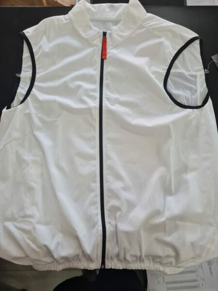 Giordana Wind Vest Sleeveless White - Size XXXL