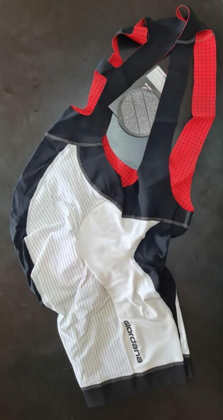 Giordana Body Clone Bibshort White - Size XXXL