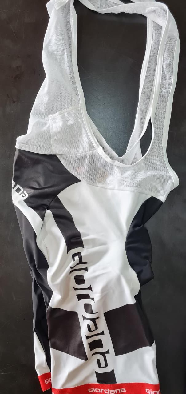 Giordana Silverline Bibshort Black/Red