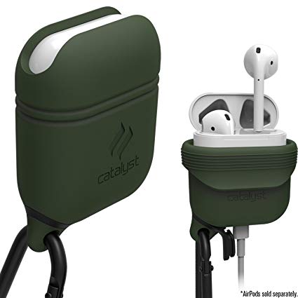 WATERPROOF CASE FOR AIRPODS - Army Green