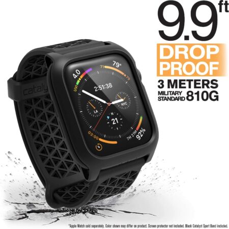 Catalyst Impact Protection Case for Apple Watch Series 4 - Stealth Black