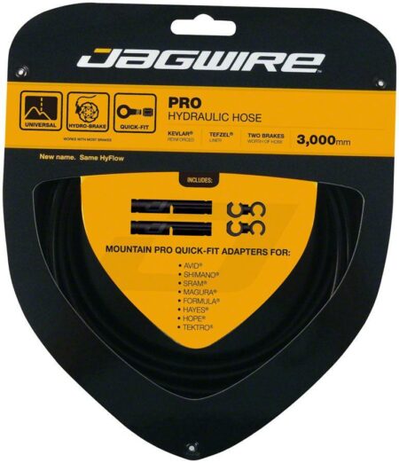 Jagwire Pro HBK400 Q/Fit Hose Kit Black 3000mm