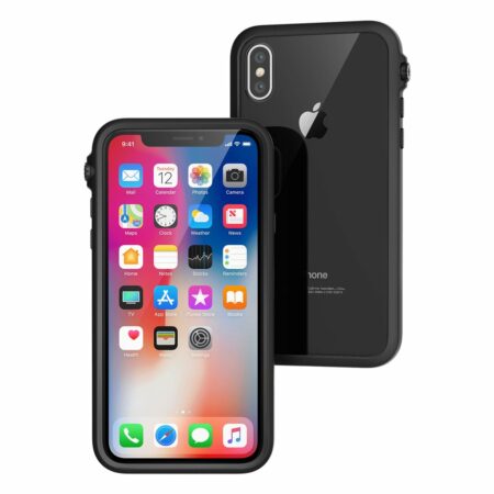 IMPACT PROTECTION CASE FOR IPHONE X - Steal Black