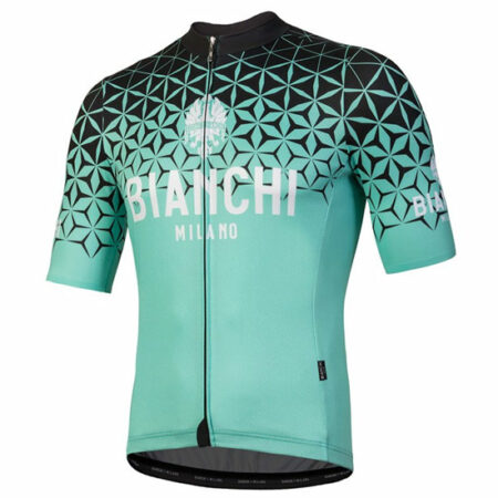 Jersey Bianchi Conca Black & Celeste