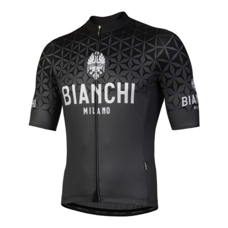 Jersey Bianchi Conca Black & Titan