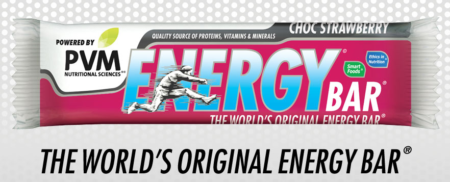 PVM Energy Bars (Chocolate Coated), Box of 20
