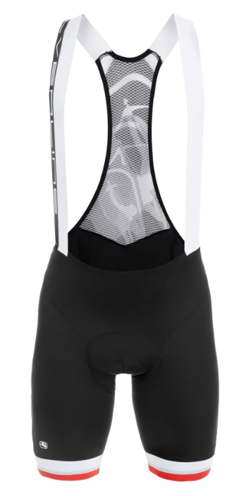 Giordana Silverline Bib Shorts - Black/Red