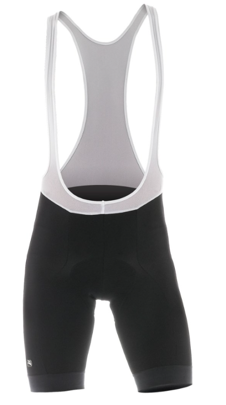 Giordana Fusion Bib Shorts with Reflective Leg Band - Black