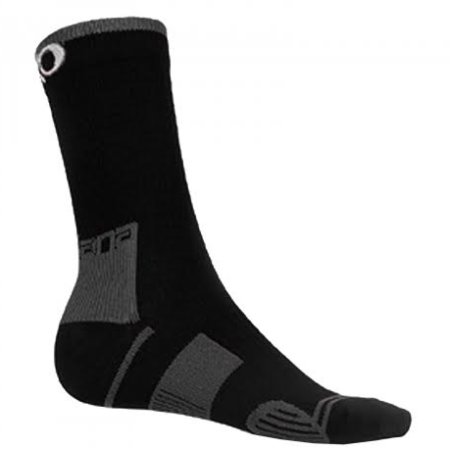 Giordana EXO Socks Mid and Tall Cuff - Black/TIT