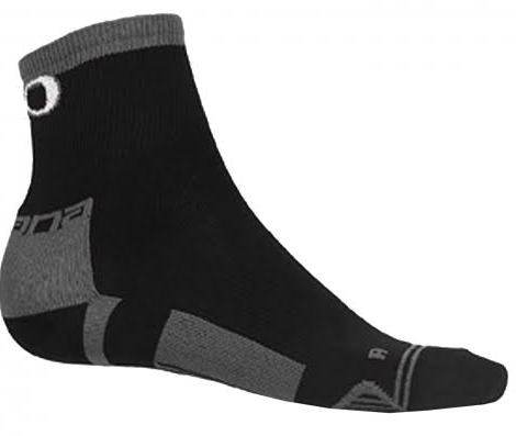 Giordana EXO Socks Mid and Tall Cuff - Black/TIT - Image 3