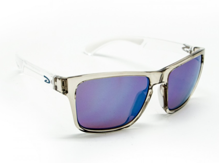 DArcs Dice Aura High Definition Sunglasses F-GLOSS GREY & CRYSTAL L-AURA HD ROSE BLUE