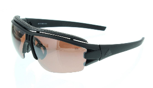 EVIL EYE HALFRIM PRO - SMALL - BLACK MATT FRAME WITH LST POLARISED SILVER LENSES