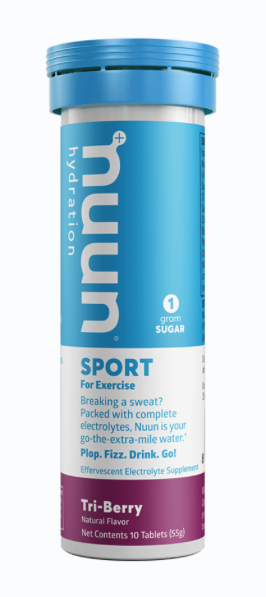 Nuun Sport Tri-Berry Hydration Tablets x6 Tubes
