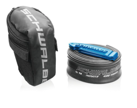 Schwalbe SV 19 Saddle Bag with Emergency Tube & 2x Tyre Levers