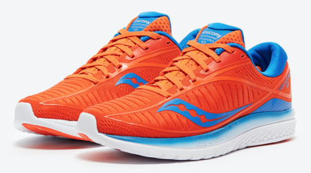 Saucony Mens Kinvara 10 Orange/Blue
