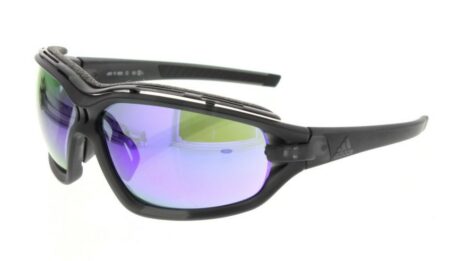ADIDAS  EVIL EYE EVO PRO - SMALL MATT COAL FRAME WITH VIOLA MIRROR LENSES
