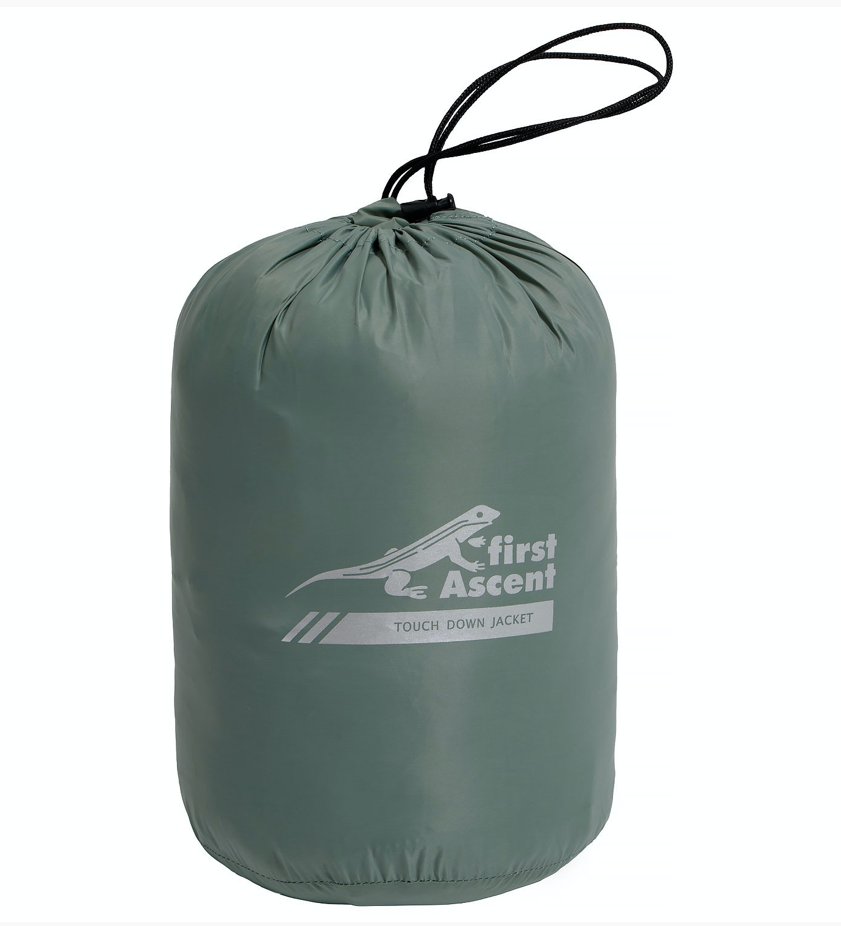 First Ascent Ladies Touch Down Jacket Moss - Image 4
