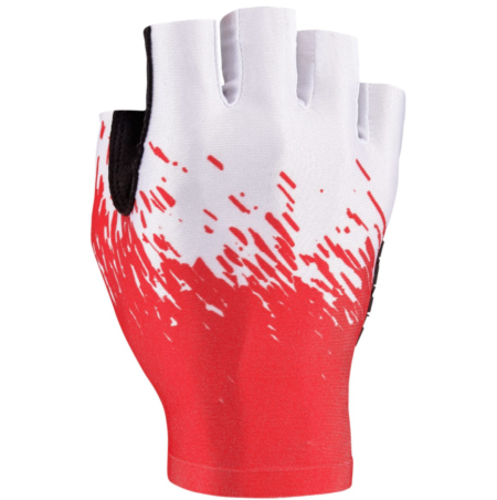 Supacaz SupaG Shortfinger Glove White Red