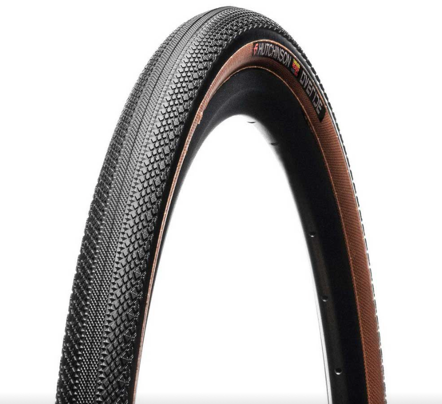Hutchinson Overide Foldable Gravel Tan Wall Tyre 700 x 38c