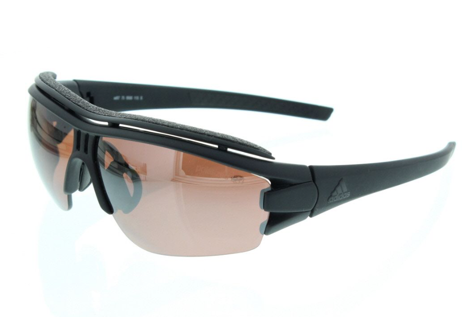 EVIL EYE HALFRIM PRO - SMALL BLACK MATT FRAME WITH LST POLARISED SILVER LENSES