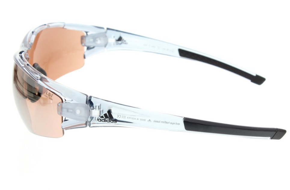 EYE EYE HALFRIM - LARGE GREY TRANSPARENT SHINY FRAME WITH LST ACTIVE SILVER LENSES - Image 3