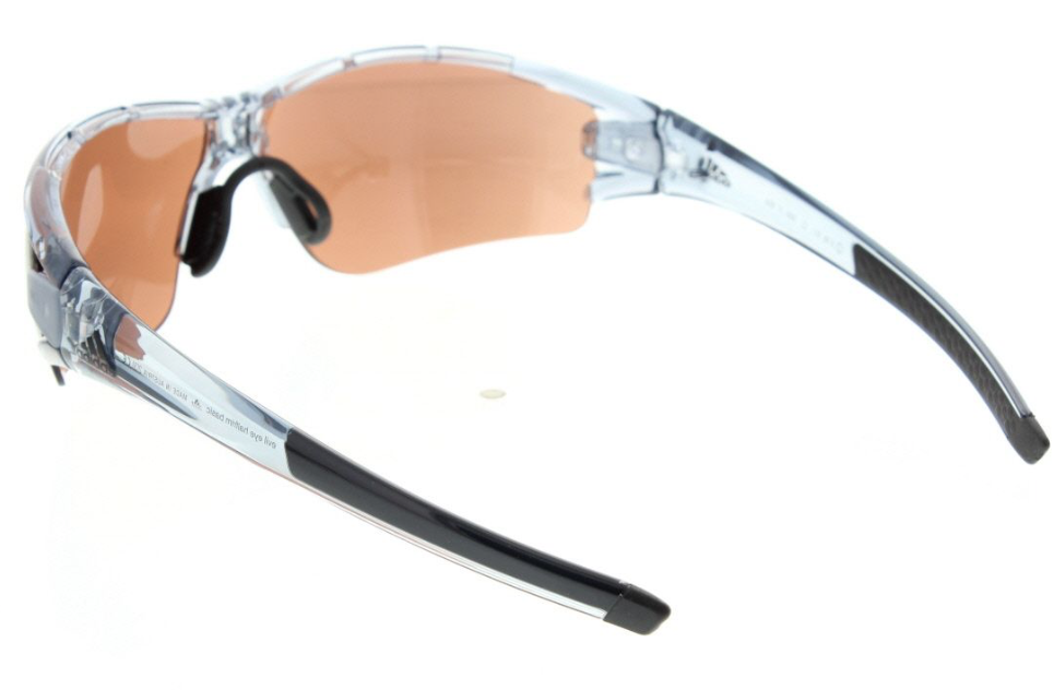 EYE EYE HALFRIM - LARGE GREY TRANSPARENT SHINY FRAME WITH LST ACTIVE SILVER LENSES - Image 4