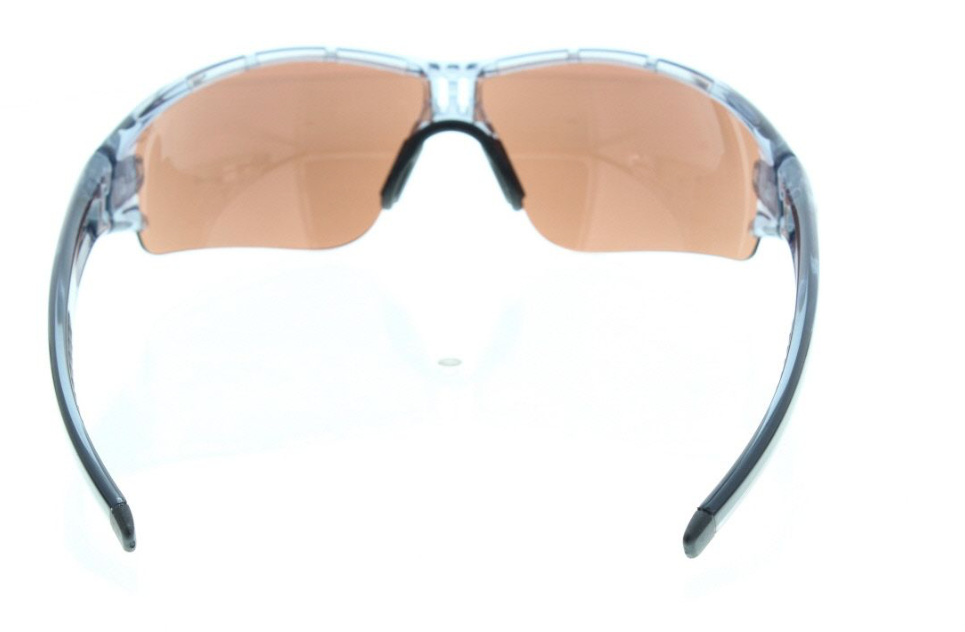 EYE EYE HALFRIM - LARGE GREY TRANSPARENT SHINY FRAME WITH LST ACTIVE SILVER LENSES - Image 5