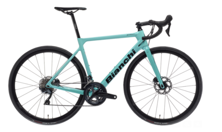 Bianchi Sprint Ultegra Disc 11spd Carbon Road Bike Celeste