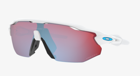 Oakley Radar EV Advancer Polished White Prizm Snow