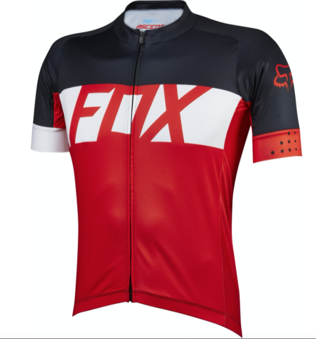 FOX Ascent Short Sleeve Jersey Charcoal