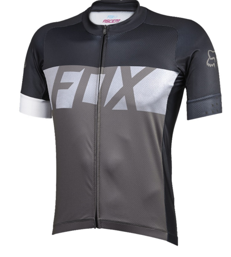 FOX Ascent Short Sleeve Jersey Charcoal