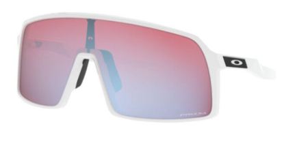 Oakley Sutro Polished White Prizm Snow Sapphire Iridium
