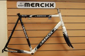 Eddy Merckx Grand Prix Frame Only Black/White - Size 58