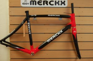 Eddy Merckx CHM Frame Only Red/Black - Size 38