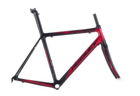 Ridley Helium SL Frame Only Matte Black/Red - Size L