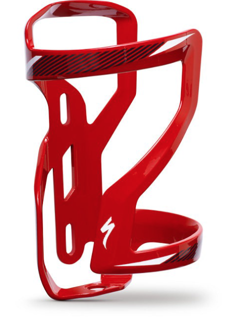 Specialized - Zee Bottle Cage ll Side Loading Right Red/Black/White