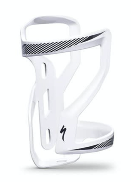 Specialized - Zee Bottle Cage ll Side Loading Right White/Black/Charcoal