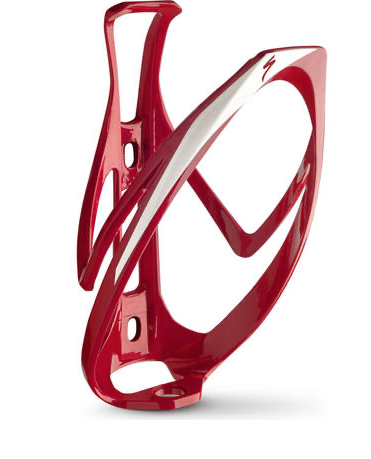 Specialized - Rib Bottle Cage ll Road/MTB Red/White