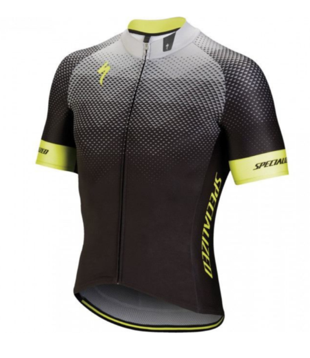Specialized - SL Pro Jersey Short Sleeve Black/Neon Yellow - Size S
