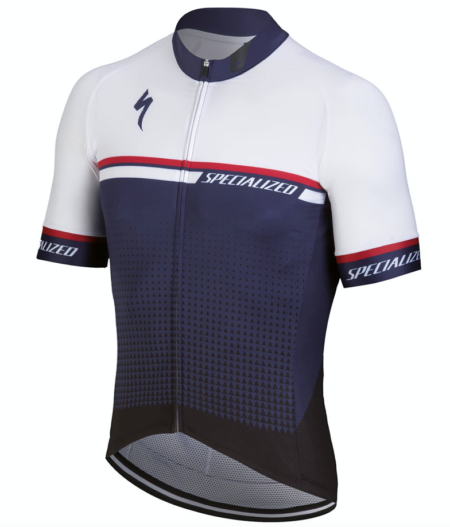 Specialized - SL Expert Jersey Short Sleeve Blue/White - Size XL