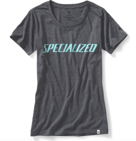 Specialized - Podium Tee Women Carbon/Grey/Light Turquoise - Size M
