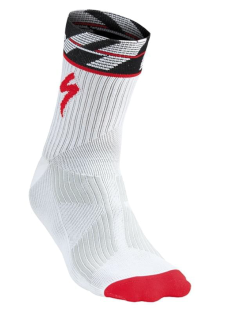 Specialized - SL Expert Sock White/Red - Size S