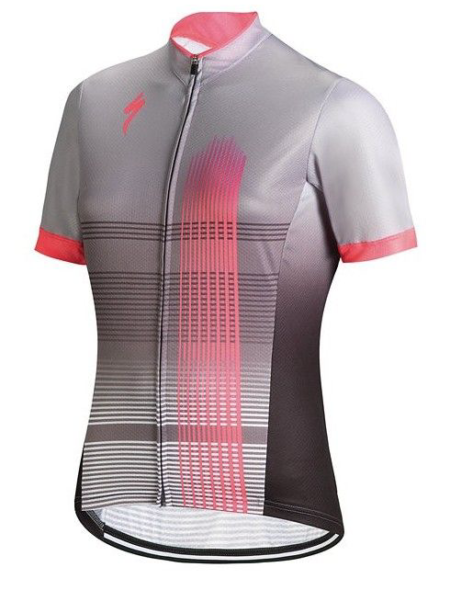 Specialized - RBX Comp Jersey Short Sleeve Women Light Grey/Fuchsia - Size L