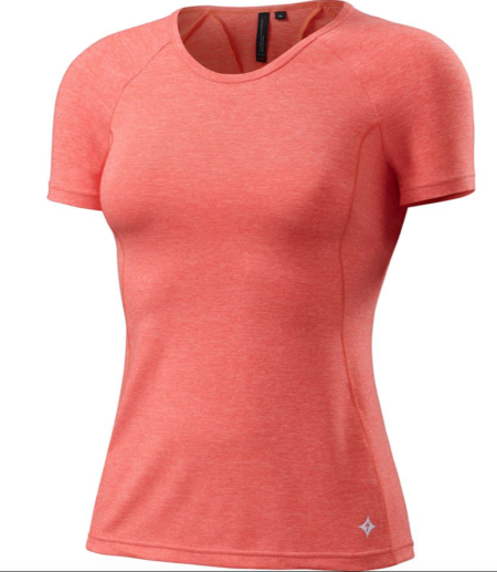 Specialized - Shasta Top Short Sleeve Women Coral Heather - Size S