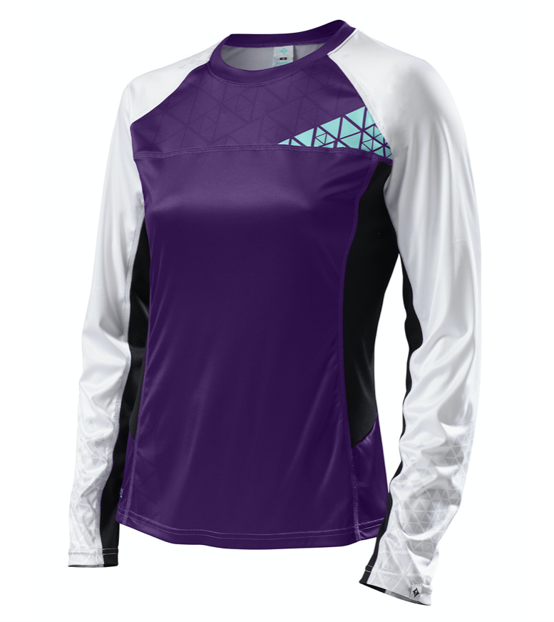 Specialized - Andorra Drirelease Merino 3/4 Jersey Women Light Indigo - Size S