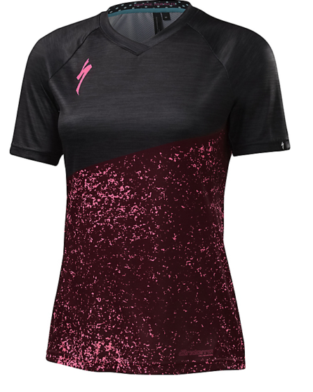 Specialized - Andorra Comp Jersey Short Sleeve Women Burgundy - Size M