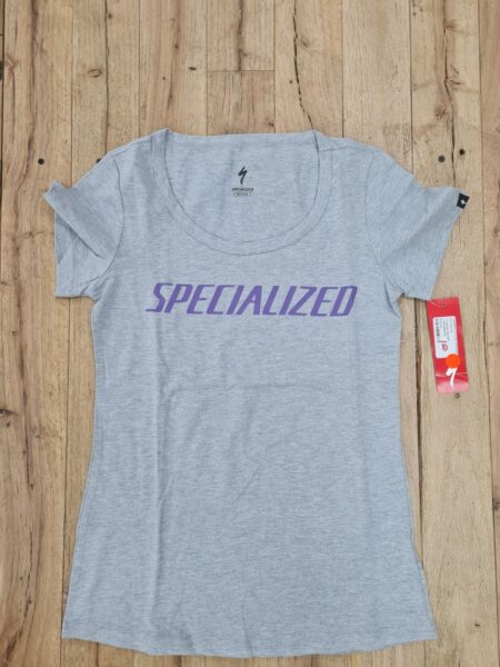 Specialized - Podium Tee Women Light Grey/Indigo - Size S