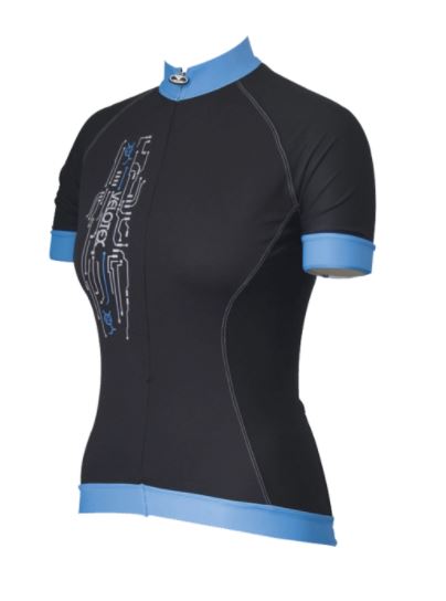 Velotex Adrenalin1 Cycling Jersey Ladies Vento/PV Cyan